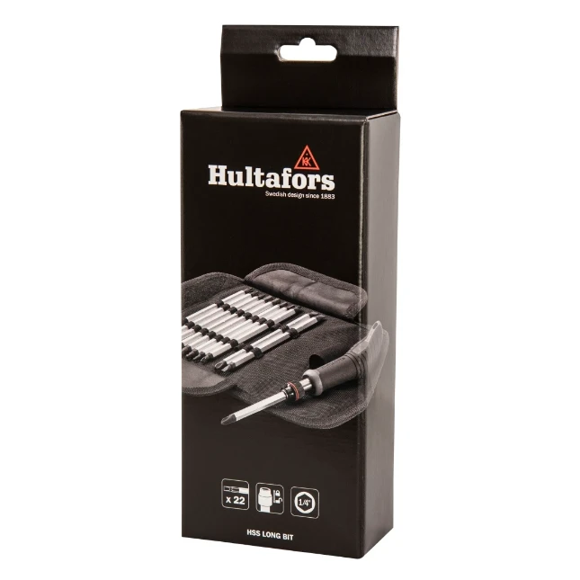 Hultafors Bithouderset Lange bits (in etui)