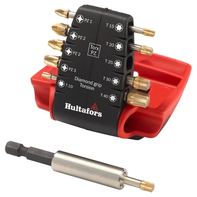 Hultafors Bitset Torsion Diamond PZ en Torx