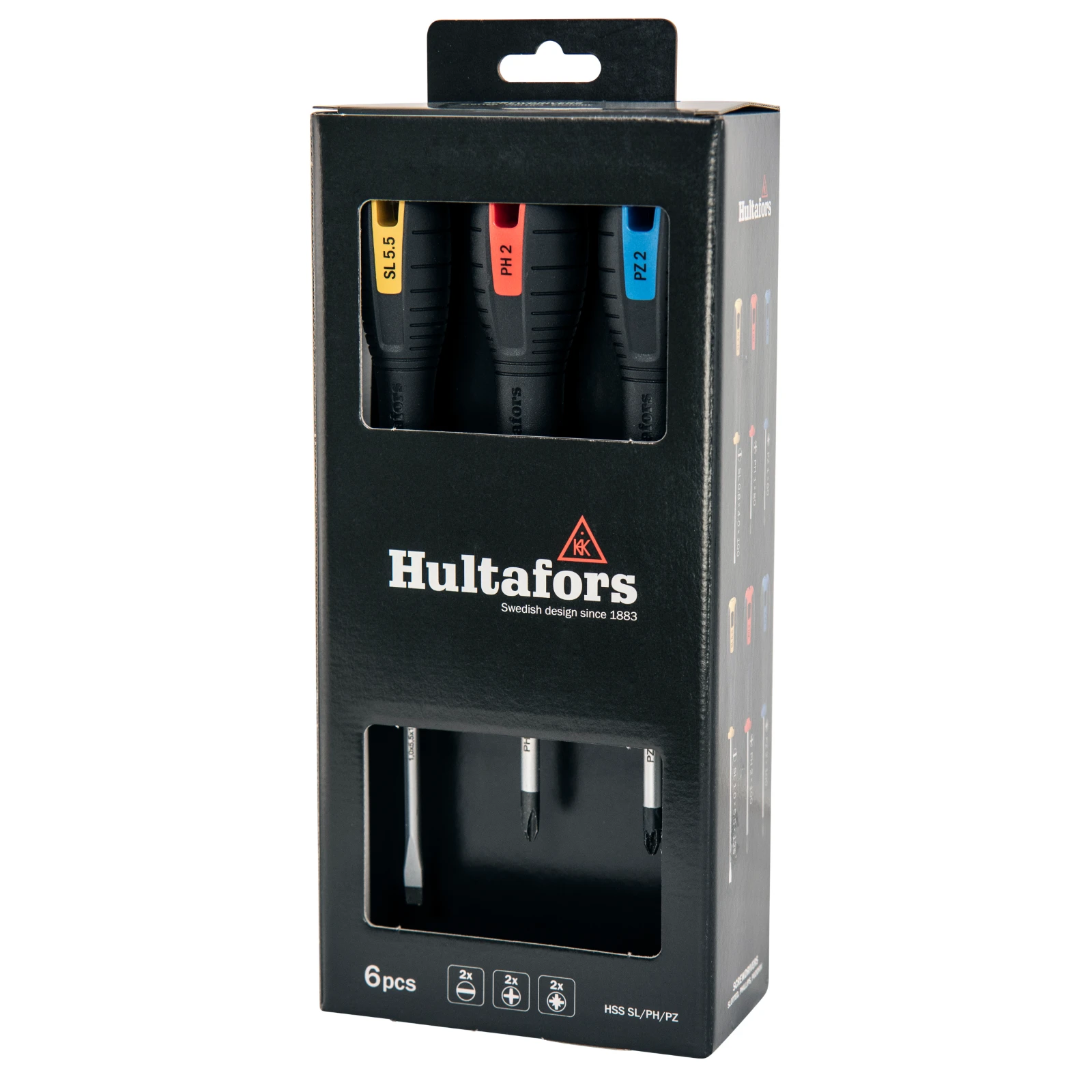 Hultafors Schroevendraaierset PH en PZ en SL