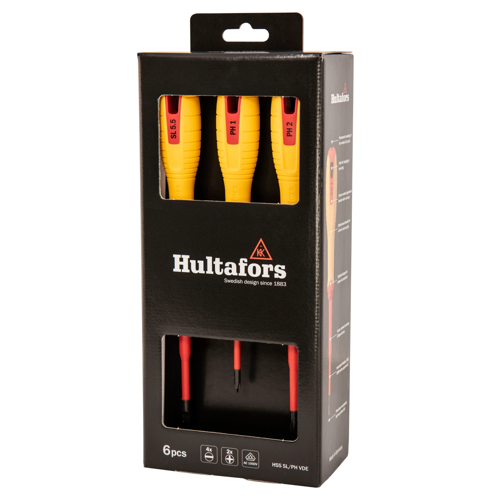 Hultafors VDE Schroevendraaierset PH en SL