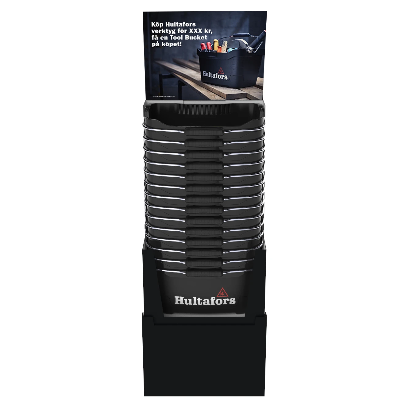 Hultafors Gereedschapsbak - 15 liter (display)