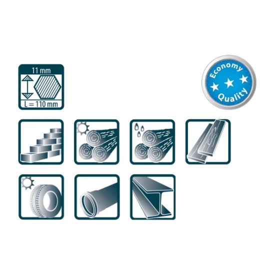 Pica Classic 591/41 Markeerkrijt ECO blauw - 12 krijtjes