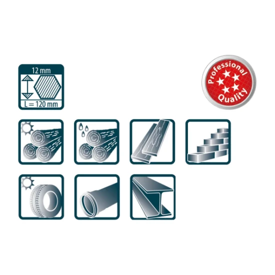 Pica Classic 590/41 Markeerkrijt PRO blauw - 12 krijtjes