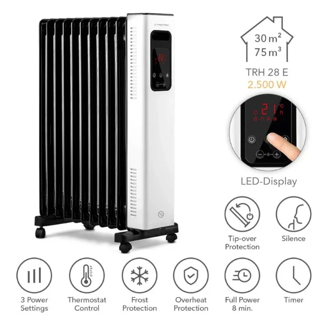 Trotec Oliegevulde Radiator TRH 28E