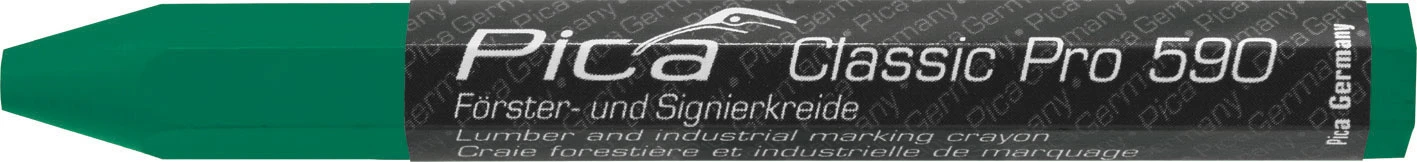 Pica Classic 590/36 Markeerkrijt PRO groen - 12 krijtjes