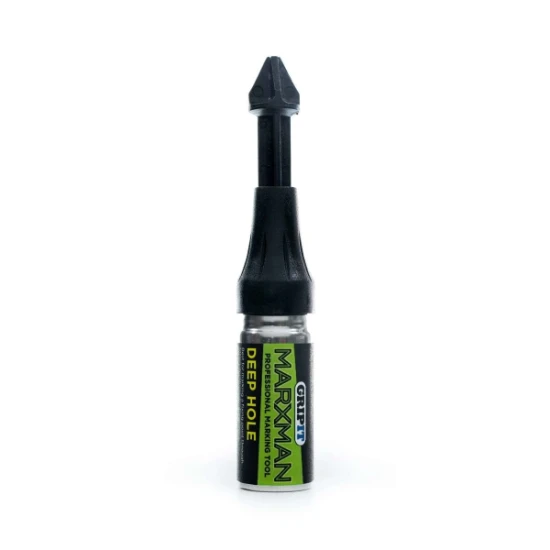 Marxman Marker diepe gaten - display zwart (30 stuks)