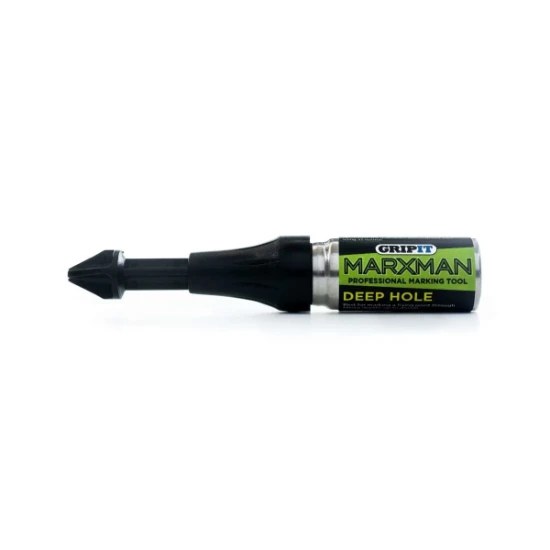 Marxman Marker diepe gaten - display zwart (30 stuks)