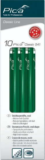 Pica Classic 541/24 Steenhouwerspotlood 10H 24 cm (10 stuks)