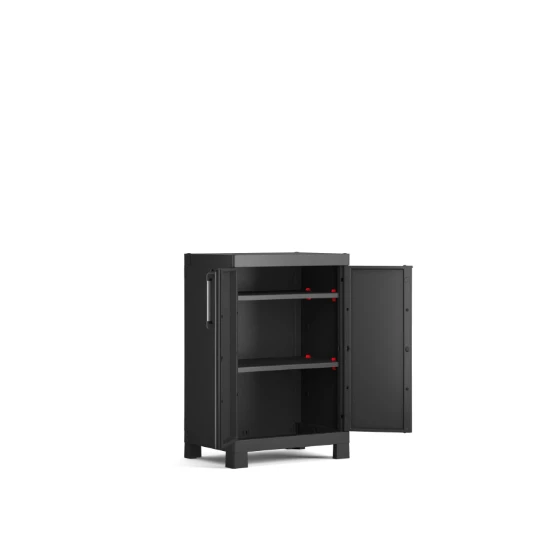 Keter Detroit Opbergkast laag - 2 planken