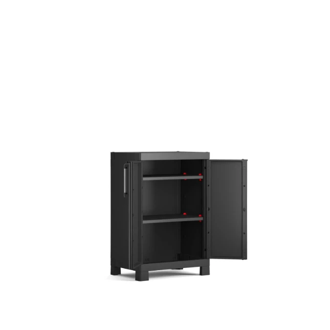 Keter Detroit Opbergkast laag - 2 planken