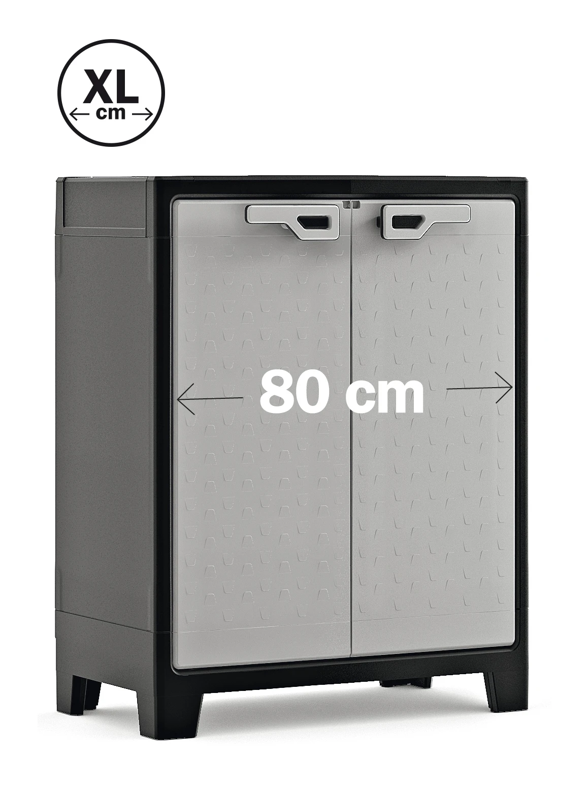 Keter Titan Opbergkast laag - tuinkast - 2 planken