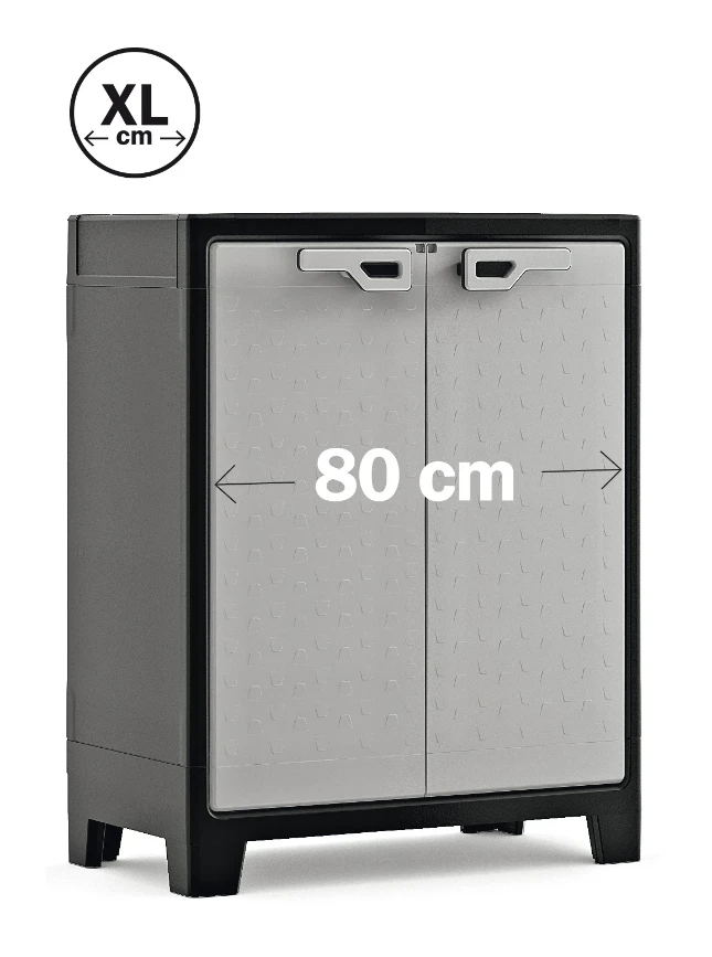 Keter Titan Opbergkast laag - tuinkast - 2 planken