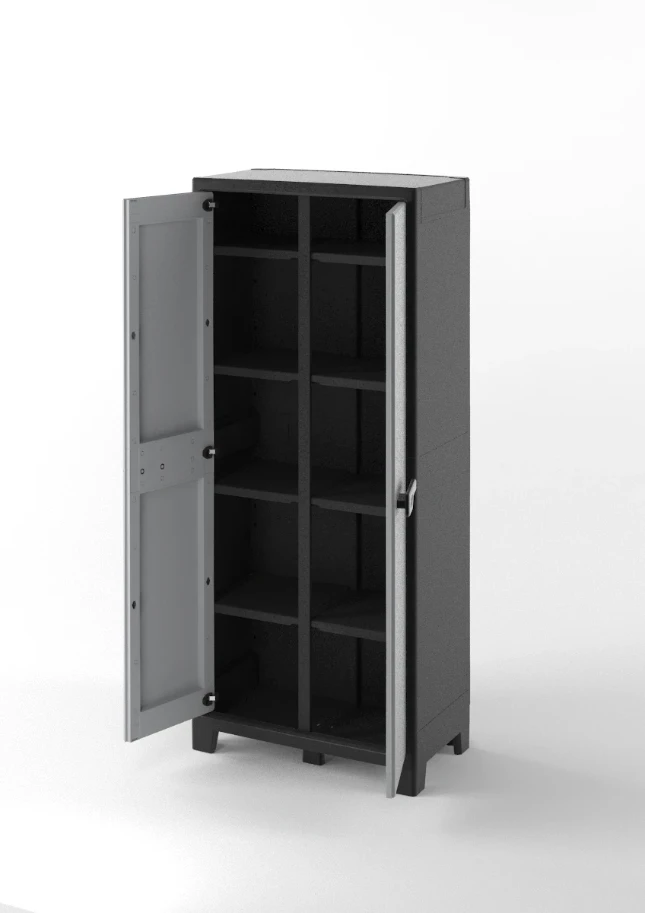 Keter Titan Opbergkast hoog - Multispace - tuinkast - 8 planken