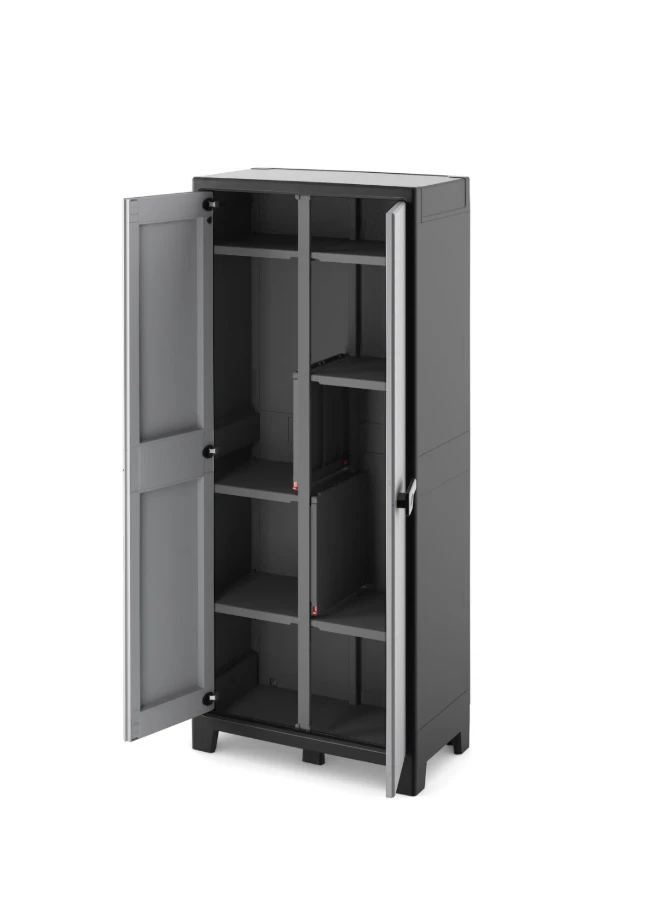 Keter Titan Opbergkast hoog - Multispace - tuinkast - 8 planken
