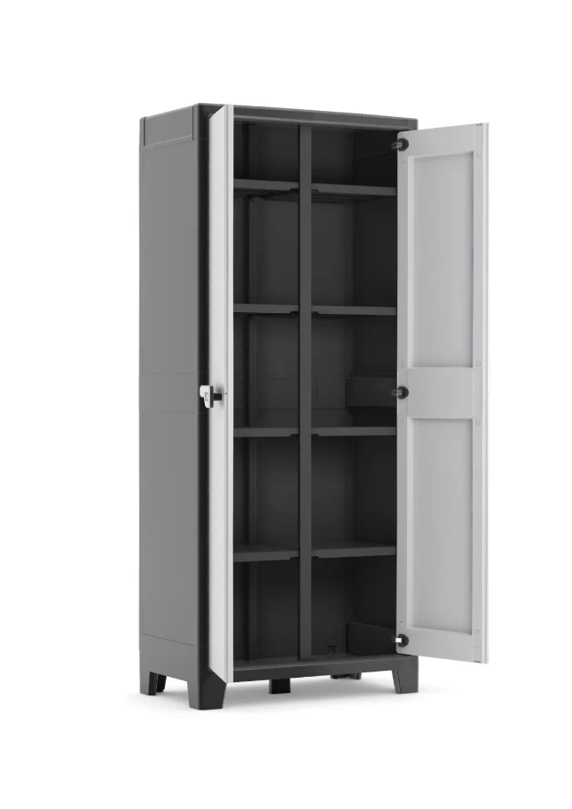 Keter Titan Opbergkast hoog - Multispace - tuinkast - 8 planken