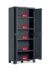 Keter Moby Opbergkast hoog - tuinkast - 4 planken