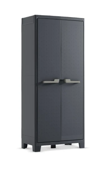 Keter Moby Opbergkast hoog - tuinkast - 4 planken