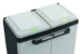 Keter Split Basic Recycling Kliko -  Vuilbakken buiten - 2x110L