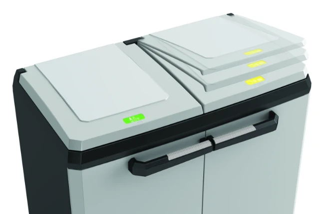 Keter Split Basic Recycling Kliko -  Vuilbakken buiten - 2x110L