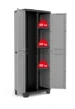 Keter Stilo Opbergkast hoog - Multipurpose - 3 planken