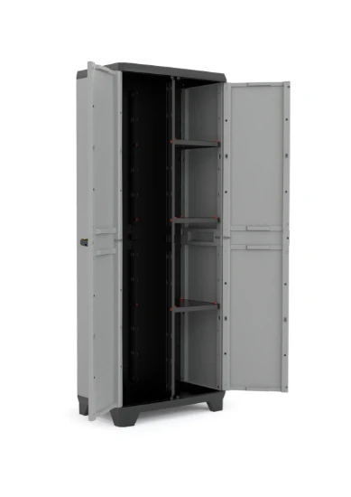 Keter Stilo Opbergkast hoog - Multipurpose - 3 planken