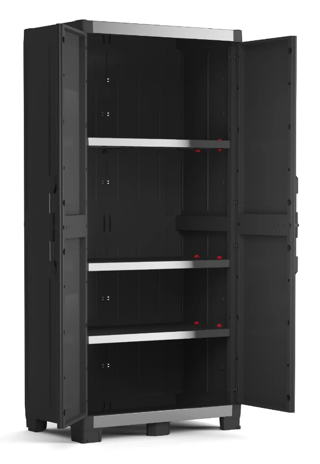 Keter XL Garage Opbergkast hoog - 3 planken