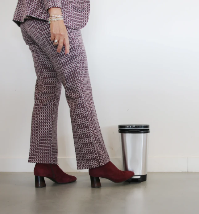 Kis Chic Bin Pedaalemmer - 10L - zilver