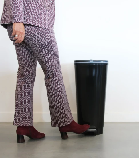 Kis Chic Bin Pedaalemmer - 50L - zwart
