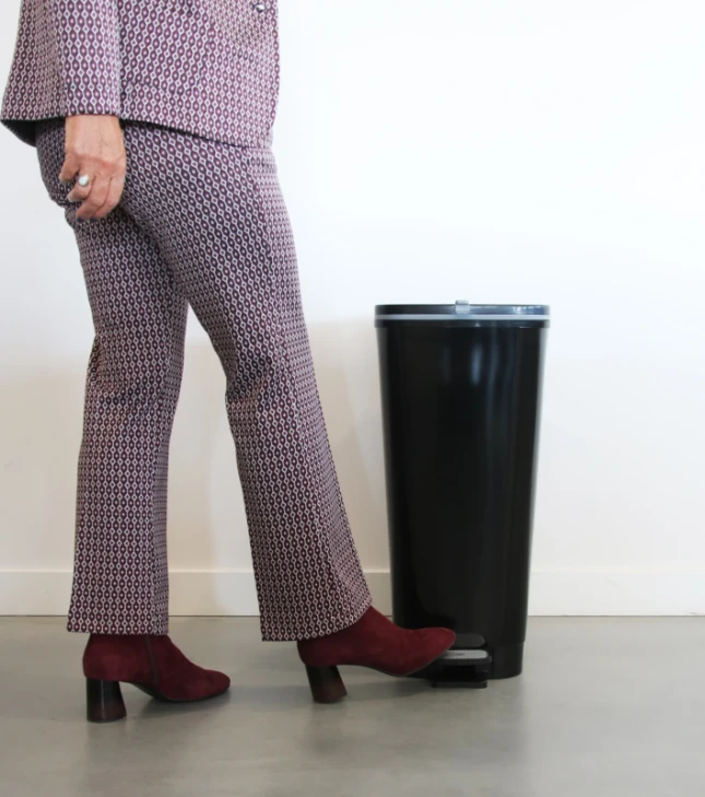 Kis Chic Bin Pedaalemmer - 50L - zwart