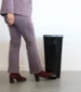 Kis Chic Bin Pedaalemmer - 50L - zwart