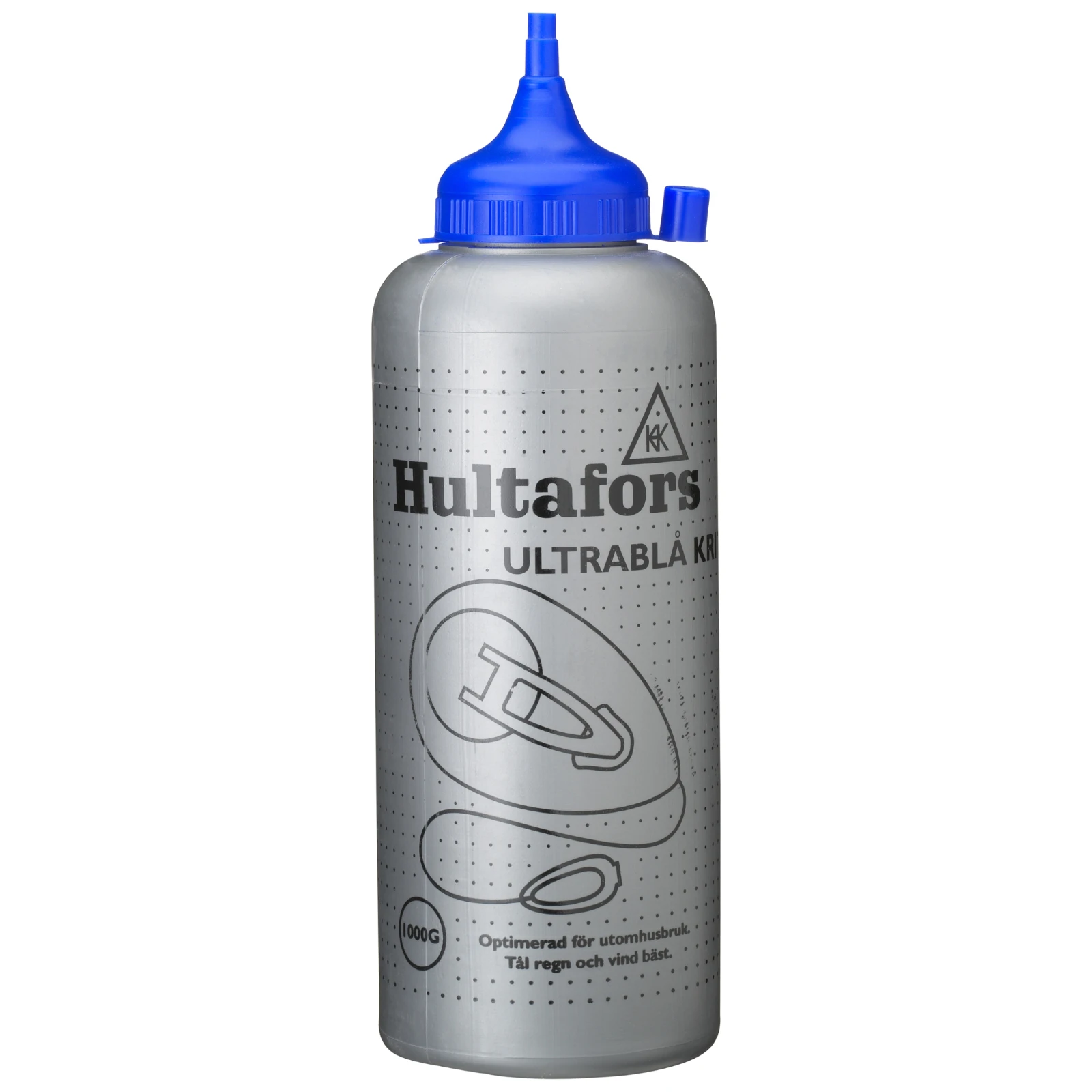 Hultafors Slaglijnkrijt Donkerblauw - 1000 gram