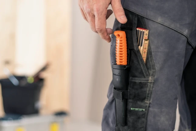 Hultafors Mes HVK Craftsman Bio 150 - met holster