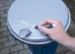Pica Classic 522/52 Permanent Marker wit - conische punt (10 stuks)