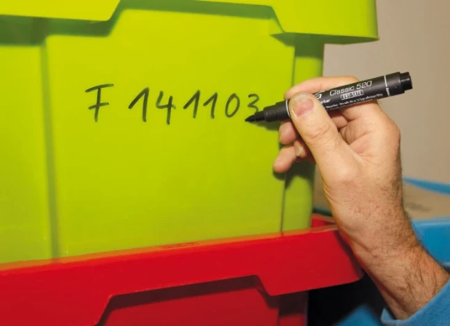 Pica Classic 520/36 Permanent Marker groen - conische punt (10 stuks)
