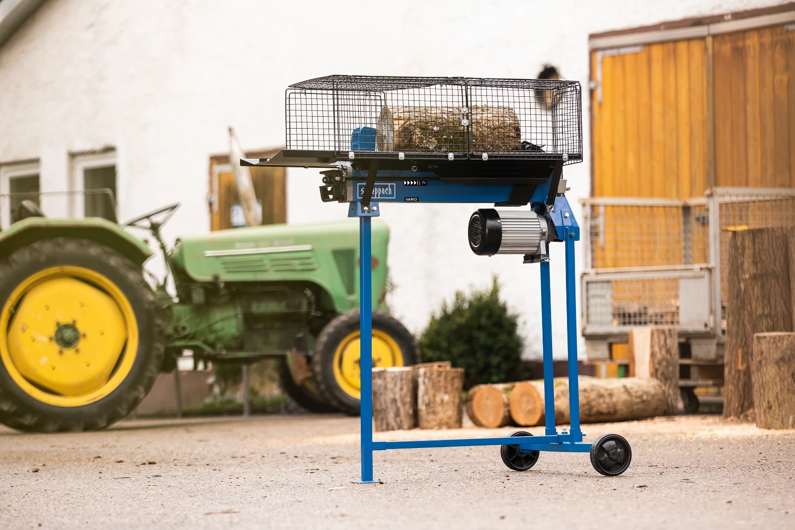 Scheppach Houtklover HL760LS 230V 7 ton (met standaard)