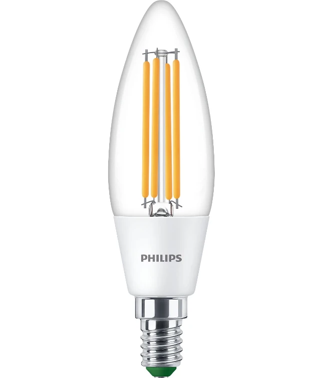 Philips LED Filament 40W B35 E14 3000K CL UE SRT4