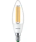 Philips LED Filament 40W B35 E14 3000K CL UE SRT4