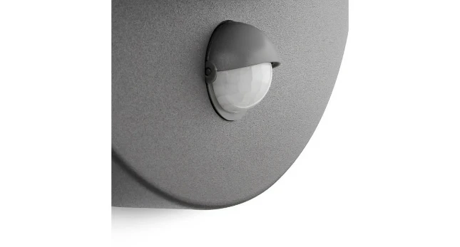 Philips Buitenwandlamp June antraciet - met sensor