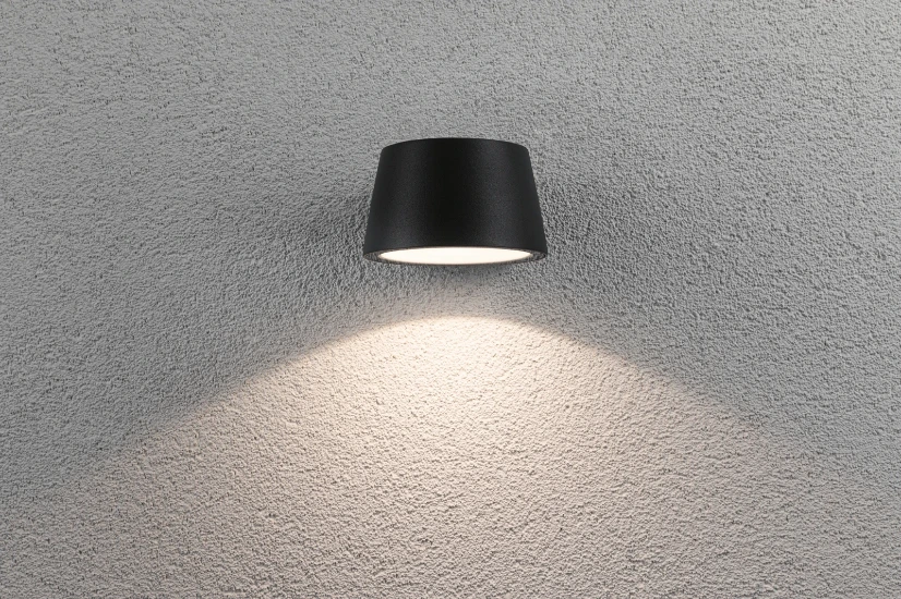 Paulmann Outdoor LED-wandlamp Capea IP44 6W 3000K antraciet