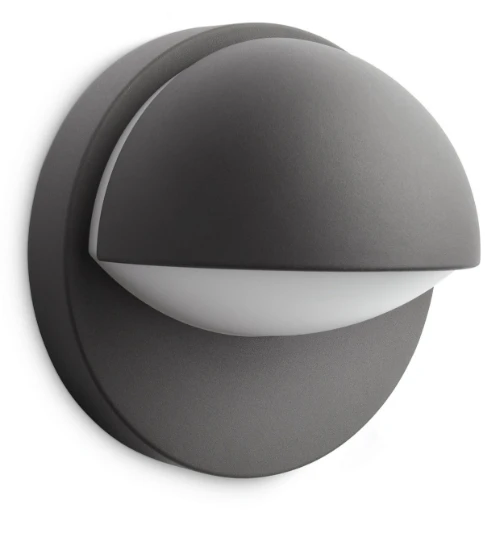 Philips Buitenwandlamp June antraciet