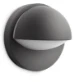 Philips Buitenwandlamp June antraciet