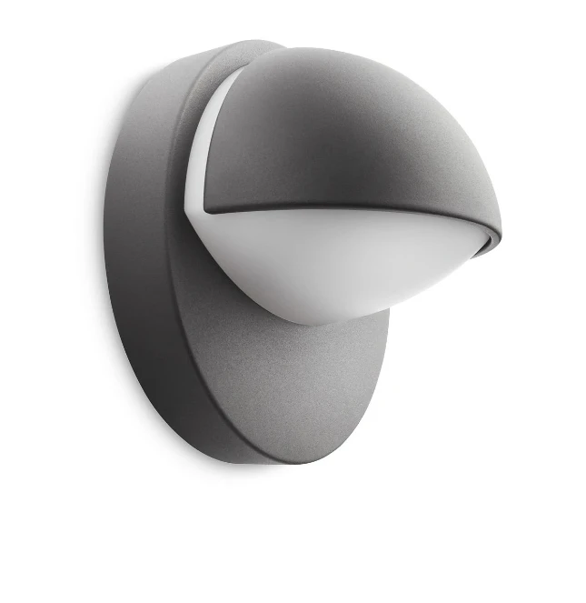 Philips Buitenwandlamp June antraciet