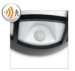 Philips Buitenwandlamp Eagle 3.5W zwart - met sensor