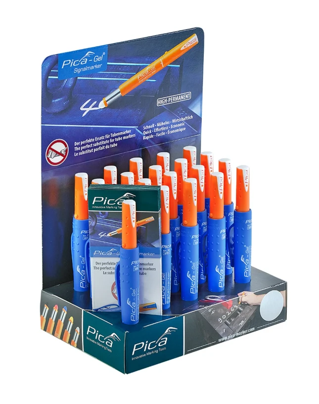 Pica Display markeerstift assortiment Gel
