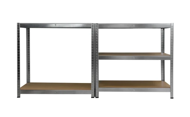 ERRO Stellingkast zilver - 5 legborden