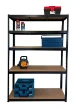 ERRO Stellingkast - 5 planken - 120cm - zwart