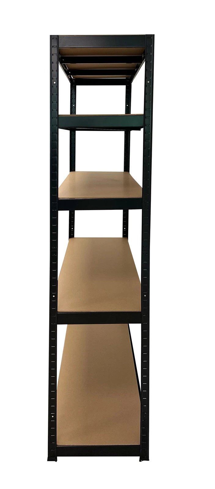 ERRO Stellingkast - 5 planken - 120cm - zwart