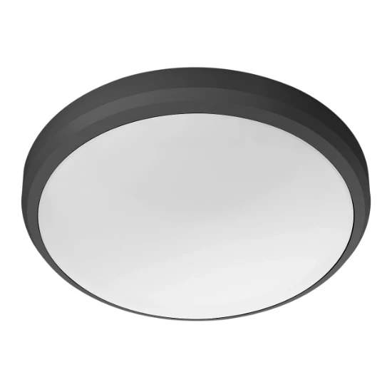 Philips Plafondlamp Doris CL257 6W 27K IP54 HV zwart