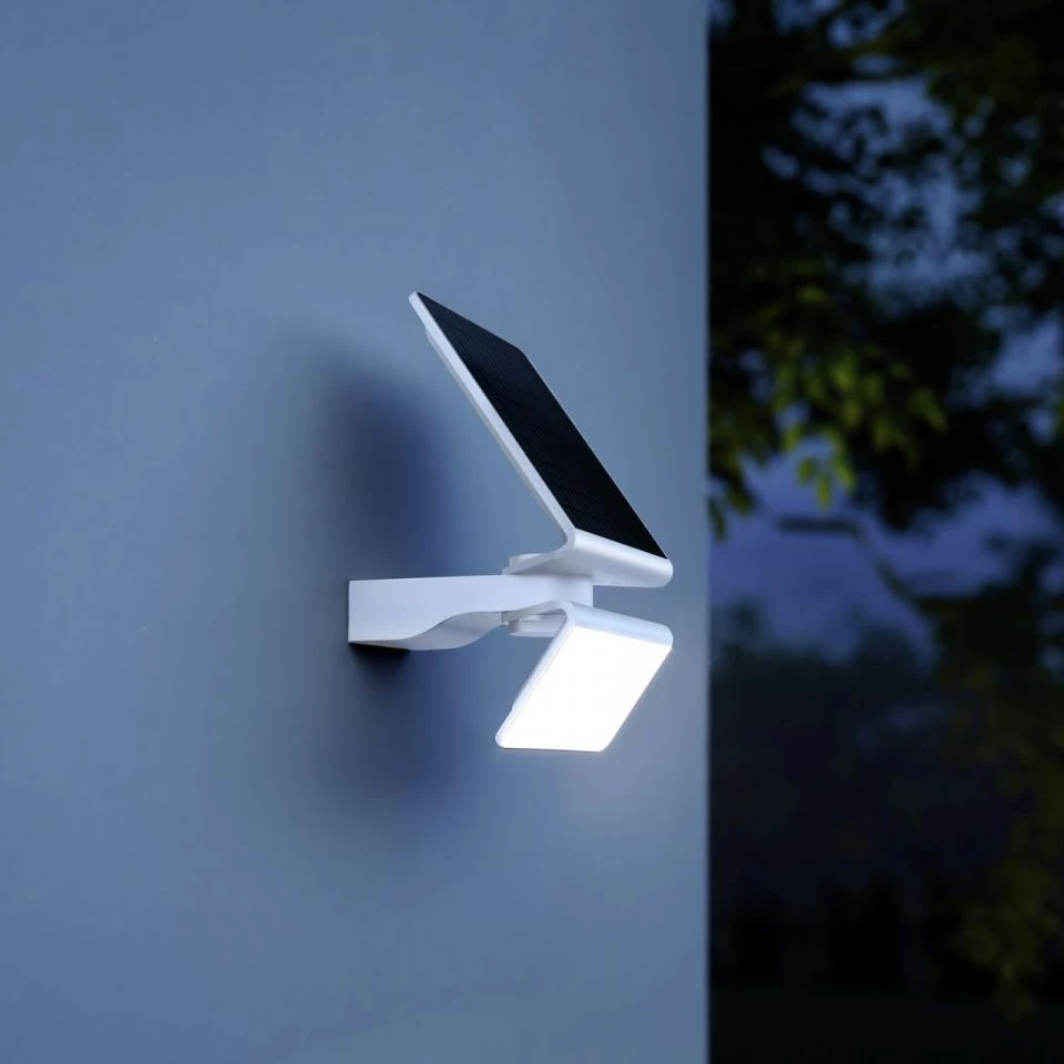 Steinel Solar Buitenlamp XSolar L-S ONE wit - met bewegingsmelder