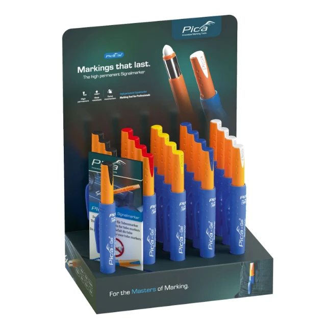 Pica Display markeerstift assortiment Gel